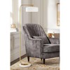 Pacific Coast Lighting 63" Marble Gold Offset Arm Modern Floor Lamp - 2 of 4