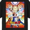 Dragon Ball Z Fusion Reborn Poster Art Crew Neck Short Sleeve Black T-shirt - 4 of 4