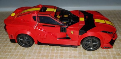 LEGO Speed Champions 1970 Ferrari 512 M 76914 Sports Red Race Car, Ferrari  Toy Car Model Building Kit with Racing Driver Minifigure 