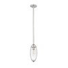 Arden Pendant Light - Elegant Tear-Shaped Glass Shade, Dimmable, 60W, 4.5" x 11.5" - 2 of 4