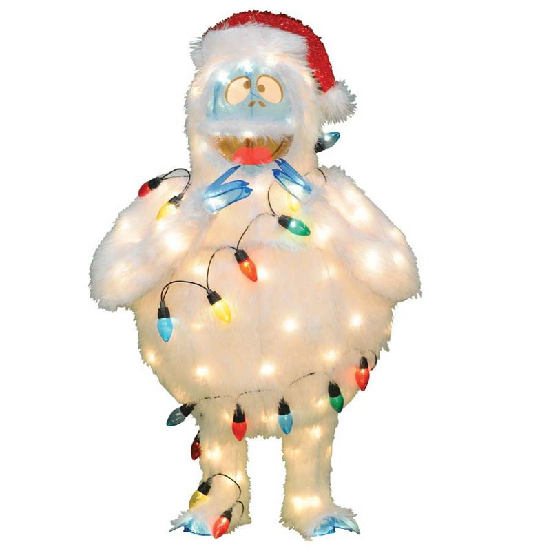 Northlight 32" Lighted Bumble with String Lights Outdoor Christmas Yard Decoration, 3 of 5