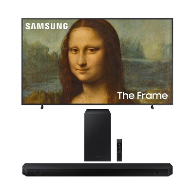 Samsung QN43LS03BA 43" The Frame QLED 4K Smart TV (2022) with HW-Q600B 3.1.2ch Soundbar with Dolby Audio & DTS: X (2022)