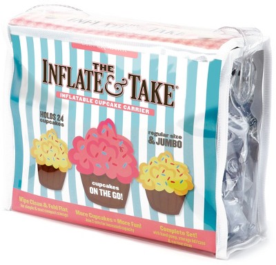 Silvermark Inflate and Take Cupcake Carrier - 24 slot