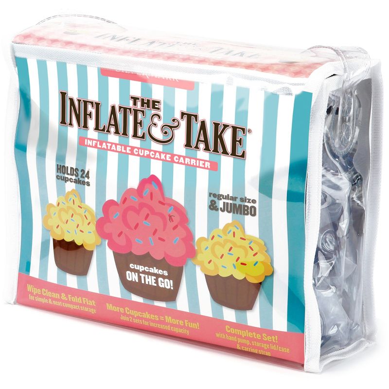 Silvermark Inflate and Take Cupcake Carrier - 24 slot, 1 of 2