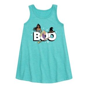 - Barbie - Boo Barbie Girls Graphic Sleeveless Aline Dress - 1 of 3