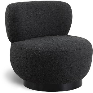 Meridian Furniture,Calais Boucle Fabric Accent Chair - 1 of 4