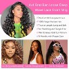 Jessie's Wig 18-38 Inch Loose Deep Glueless Wig 4X4 Pre Cut Lace Natural Black 1 Pc/Pack - 2 of 4