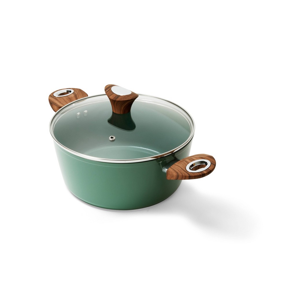 Photos - Pan Phantom Chef 4.4qt Casserole with Cover Green