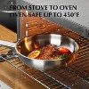 KOCH SYSTEME CS Stainless Steel Frying Pan, Silver - 3 of 4
