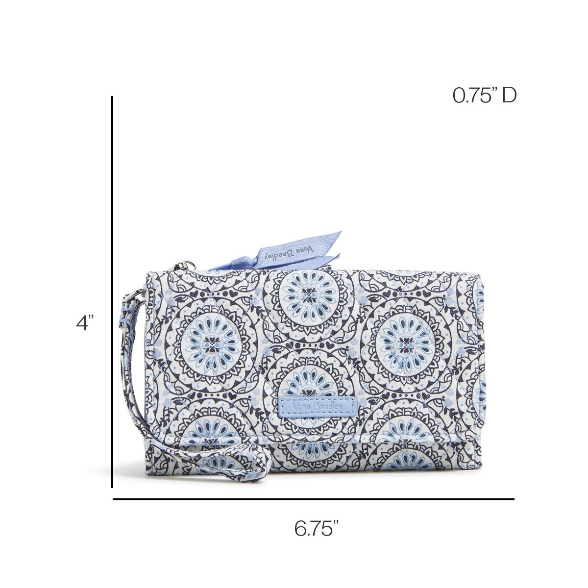 Vera Bradley Women's Outlet Cotton Smartphone Wristlet - thumbnail 3