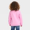 Toddler Girls' Disney Princess Fleece Pullover Sweatshirt - Pink : Target