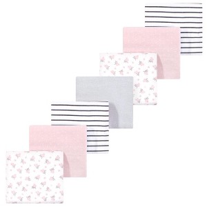 Luvable Friends Little Treasure Flannel Receiving Blankets 7pk - 1 of 1