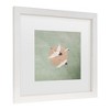 Trademark Fine Art - Emel Tunaboylu  Turnalar Yosun Yesili Matted Framed Art - 3 of 4