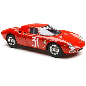 Ferrari 250 LM #31 Nino Vaccarella Winner "Monza Intereuropa" (1964) Limited Ed to 1500 pieces 1/18 Diecast Model Car by CMC - 1 of 4