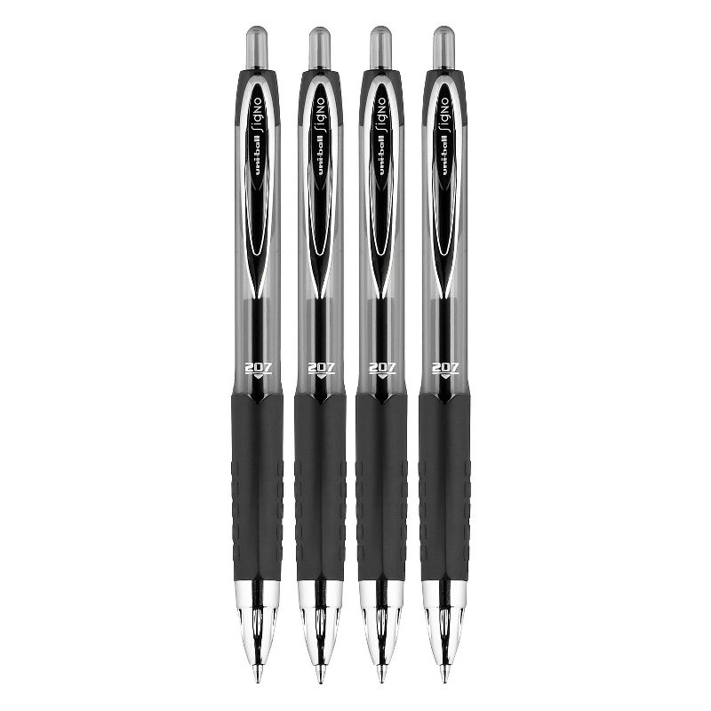 uni-ball 207 Retractable Gel Pens Micro Point 61270, 3 of 10