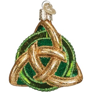 Old World Christmas Blown Glass Ornament for Christmas Tree, Tree Trinity Knot - 1 of 3