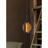 Cal Lighting Fano integrated dimmable LED wood/metal mini pendant fixture. 16W, 1280 lumen. 3000K - 2 of 4