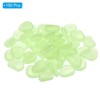 Unique Bargains Fish Tank Decoration Glow Rocks Pebbles 20-30mm 150 Pcs - 3 of 4