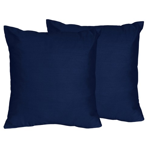 Navy Throw Pillow Sweet Jojo Designs Target