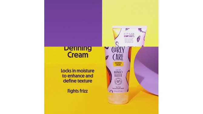 Not Your Mother&#39;s Kids&#39; Curl Defining Hair Cream for Curly Hair - 6 fl oz, 2 of 10, play video
