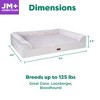 FurHaven Plush & Embossed Velvet Dreamer Orthopedic Sofa Pet Bed for Dogs and Cats - 2 of 4