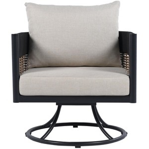 Harrison Swivel Chair Indoor/Outdoor - Safavieh - 1 of 4