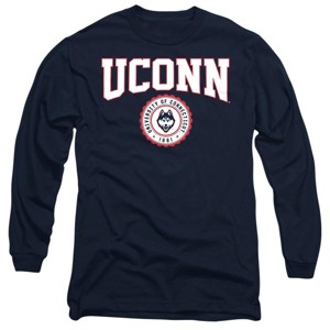 Men's University Of Connecticut Collegiate Seal Long Sleeve T-Shirt - 1 of 4