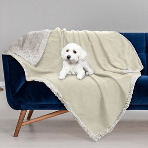 Kritter Planet Waterproof Pet Blanket for Dog Cat - Reversible Cover Blanket for Couch Bed, Ideal Furniture Protector for All Pets - 1 of 4