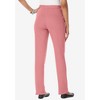 Roaman's Women's Plus Size Straight-Leg Soft Knit Pant - 3 of 4