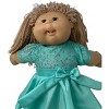 Doll Clothes Superstore Mint Party Dress Fits 15-16 Inch Baby And Cabbage Patch Kid Dolls - 3 of 4