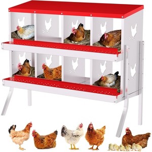 Jojoka Heavy-Duty Chicken Nesting Boxes, Comfortable Environment for Hens - 1 of 4