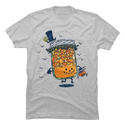 Men's Design By Humans Halloween Jam By nickv47 T-Shirt