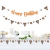 Big Dot of Happiness Gone Hunting - Deer Hunting Camo Birthday Party Letter Banner Decoration - 36 Banner Cutouts and Happy Birthday Banner Letters - 2 of 4