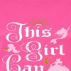 Women's - Disney - This Girl Can Empowerment Fitted Graphic T-Shirt - 2 of 3
