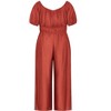 Women's Plus Size Erica Jumpsuit - cinnamon | CITY CHIC - 4 of 4