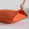Brushed Microfiber Body Pillowcase, Super Soft Body Pillow Cover with Envelope Closure, 20x54 Inches - NTBAY - 4 of 4
