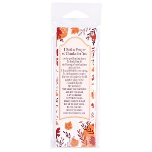 Dicksons BKM-3199 I Said A Prayer of Thanks for You Floral 5 Inch Paper Place Keeper Bookmark Pack of 12 - 1 of 2