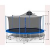 Jump Into Fun 14FT Outdoor Trampoline With Basketball Hoop, Ladder, Safety Enclosure Net Easy to Install & Built to Last For Kids And Adults - 2 of 4
