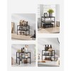 SONGMICS Spice Rack, Cabinet Shelf Organizers, Shelf Organizer, Countertop Organizer, Set of 4 Metal Kitchen Counter Shelves - 4 of 4