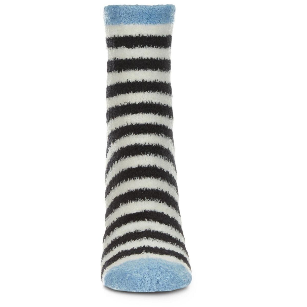 Memoi Colorblock Fuzzy Non-Skid Socks with Aloe - thumbnail 2