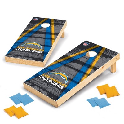 Los Angeles Chargers Version 3 Cornhole Wraps - Set of 2 - Custom