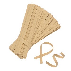 Unique Bargains Kraft Paper Twist Ties Party Gift Cake Candy Wrapping 1000 Pcs - 1 of 4