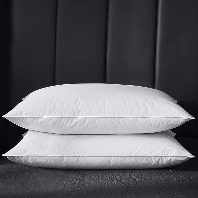 BAFODE Luxury Hotel Collection Goose Feather Pillow for Sleeping Bed Pillows,1 Pack Soft Bed Pillow for Side Stomach Sleepers