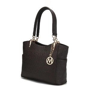 MKF Collection Malika M Signature Women’s Vegan Leather Handbag Satchel by Mia K - 1 of 4