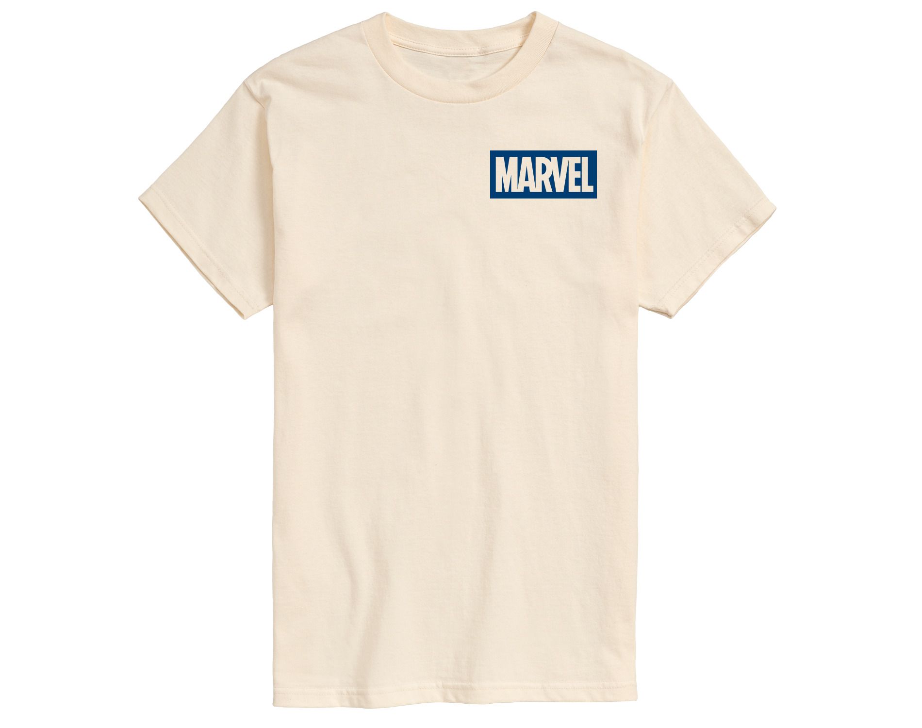 Men's Marvel Red Blue Spider Man Short Sleeve Graphic T-Shirt - Cream - 2 X-Large