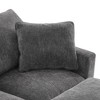 NicBex Couches for Living Room 110" Modern Modular Sofa 4 Seat Chenille Upholstered Freely Combinable Sofa Couch Set with 2 pillows, Grey - 2 of 4
