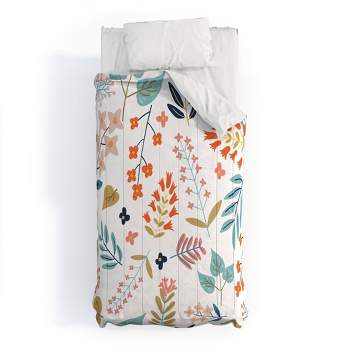 83 Oranges Botanical Harmony 100% Cotton Comforter Set - Deny Designs