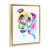 Stupell Industries Pit Bull Casual Watercolor Style, 31" x 25" - 3 of 4