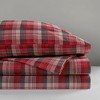 Sapphtopaz Bedding Set, Cotton Flannel Brushed on Both Sides Bedding Set 1 Fitted Sheet, 1 Flat Sheet, and Pillowcases, Machine Washable - 3 of 4