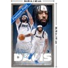Trends International NBA Dallas Mavericks - Anthony Davis 25 Framed Wall Poster Prints - 3 of 4